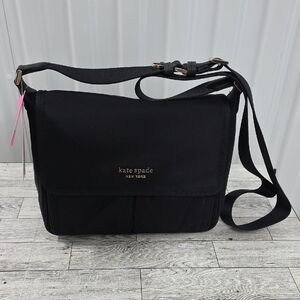 Kate Spade Elegant Black Crossbody Bag